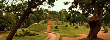 Bharathi Park in Pondicherry